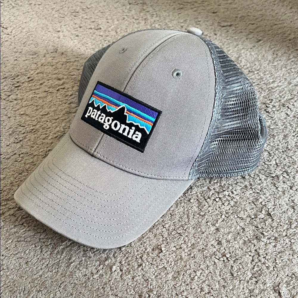 Patagonia Gray Mesh Cap